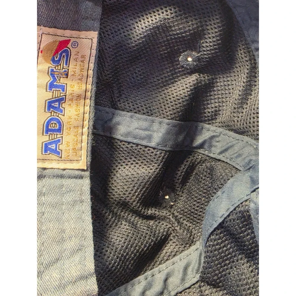 Adams Westlake Blue Denim Baseball Cap Pink Embroidered Dad Hat LP101